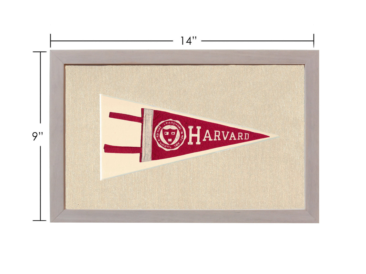 Vintage Harvard Pennant