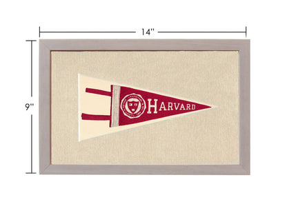 Vintage Harvard Pennant