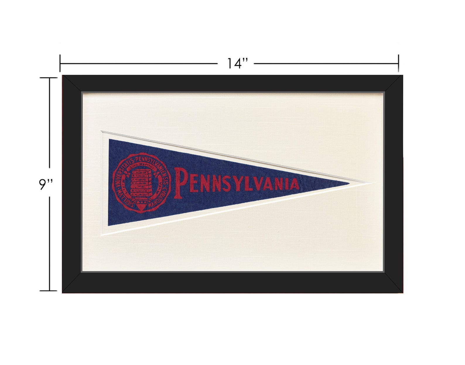 Americana Memories Vintage University of Pennsylvania Hormel Pennant