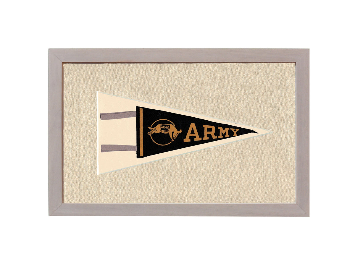 Americana Memories Vintage Pennants and Memorabilia Vintage Army Pennant