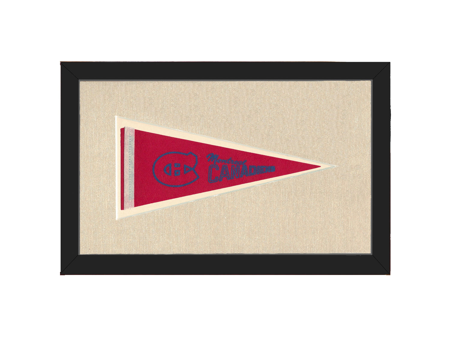 Americana Memories Vintage Pennants and Memorabilia Vintage Montreal Canadiens Pennant