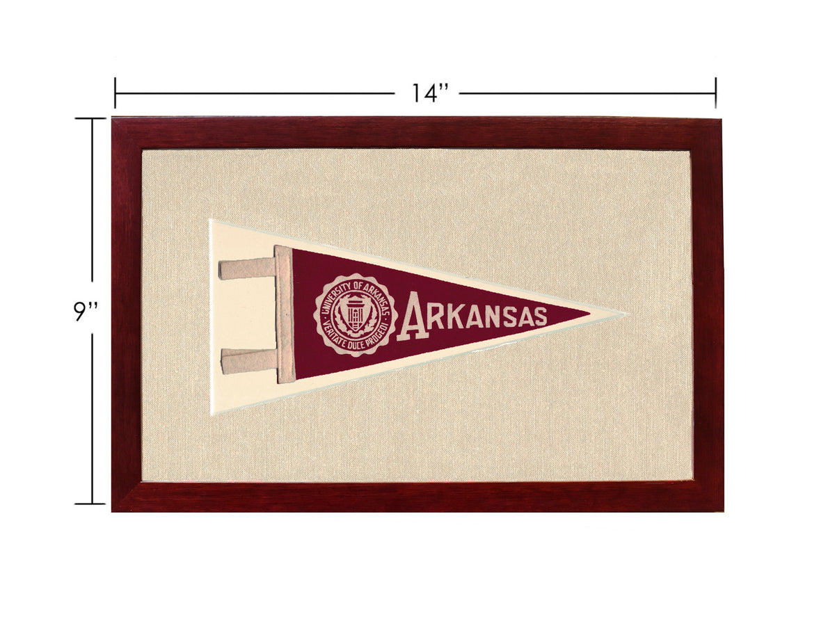 Vintage University of Arkansas Pennant