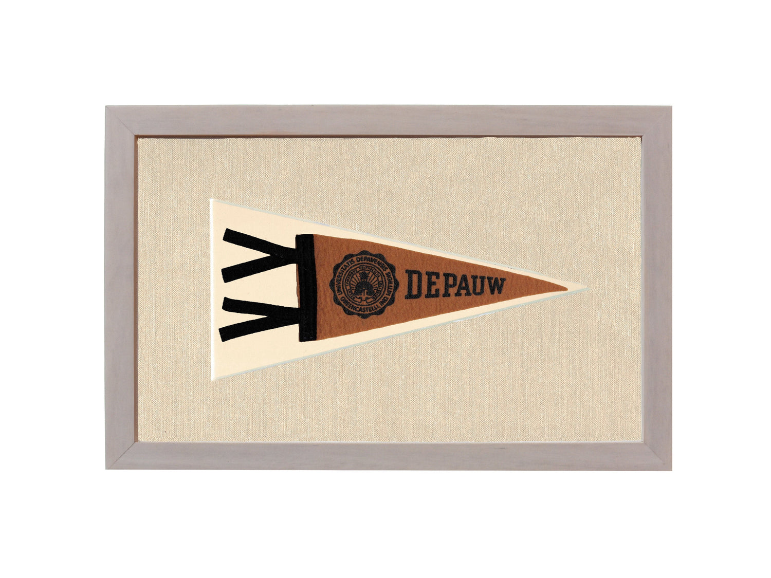 Vintage Depauw University Pennant
