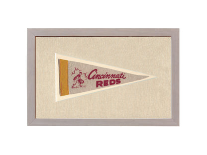 Vintage Cincinnati Reds Pennant