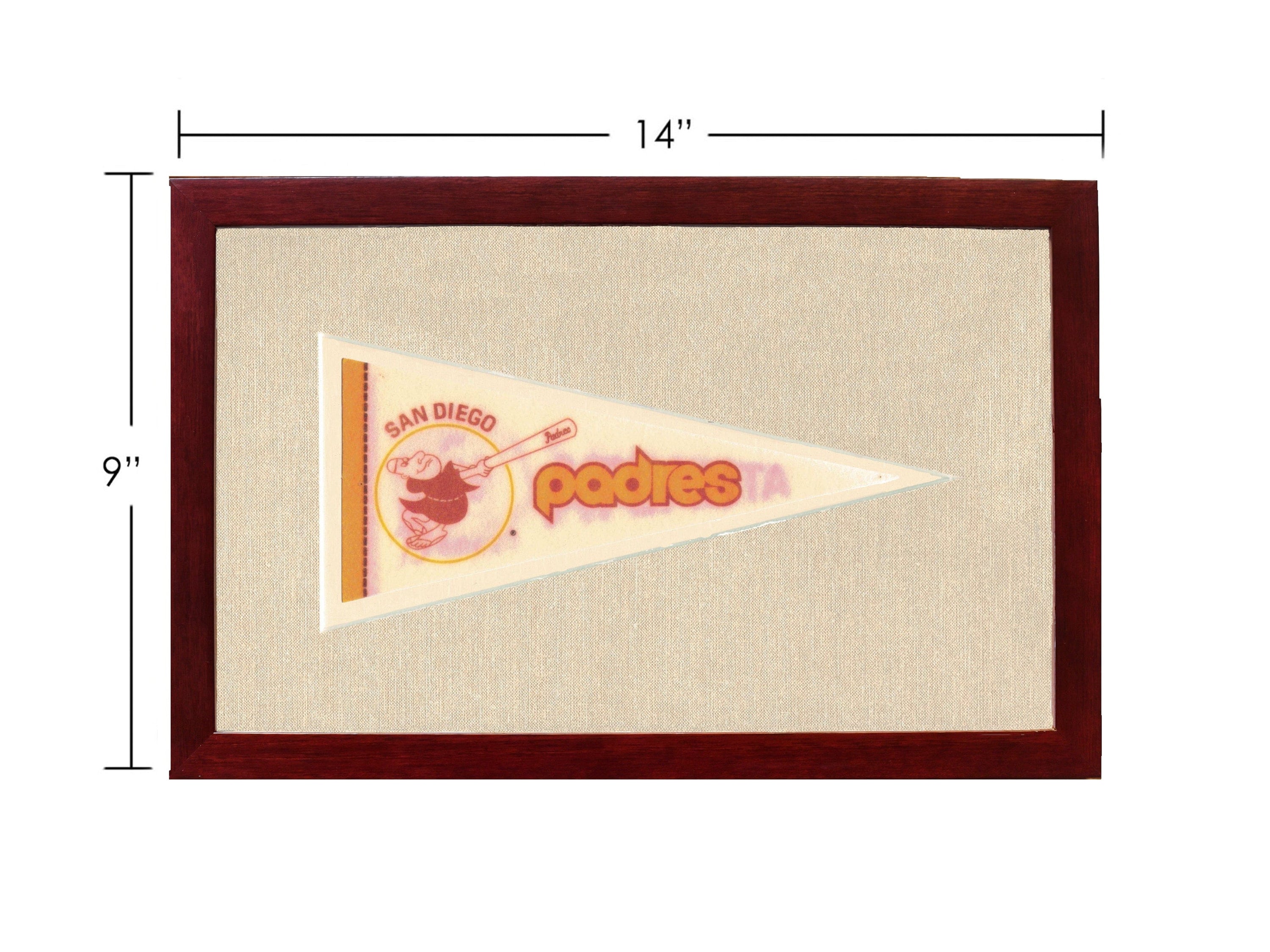 Americana Memories Vintage Pennants and Memorabilia Vintage San Diego Padres Pennant