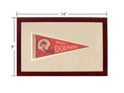 Vintage Miami Dolphins Pennant