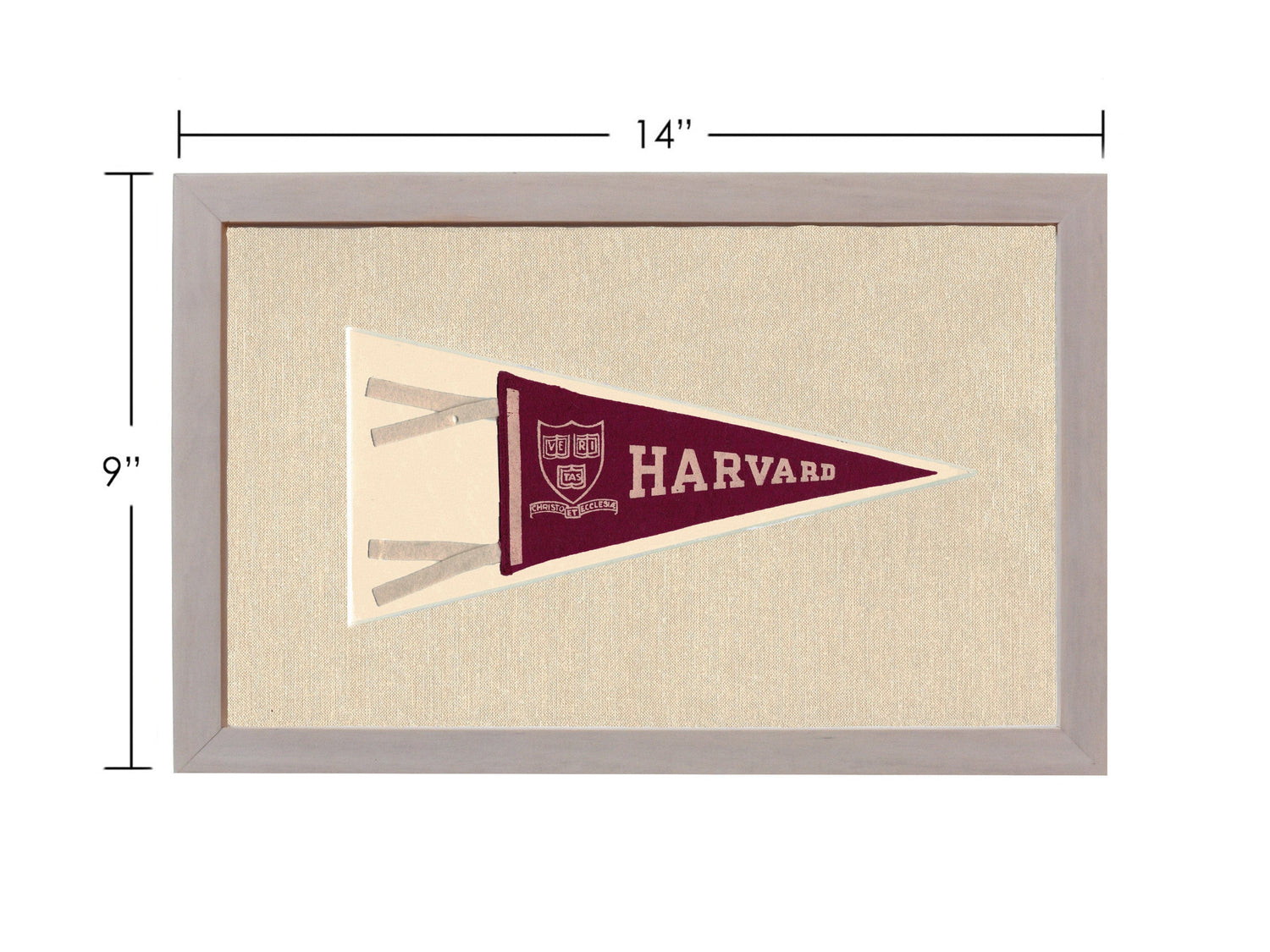 Vintage Harvard Pennant