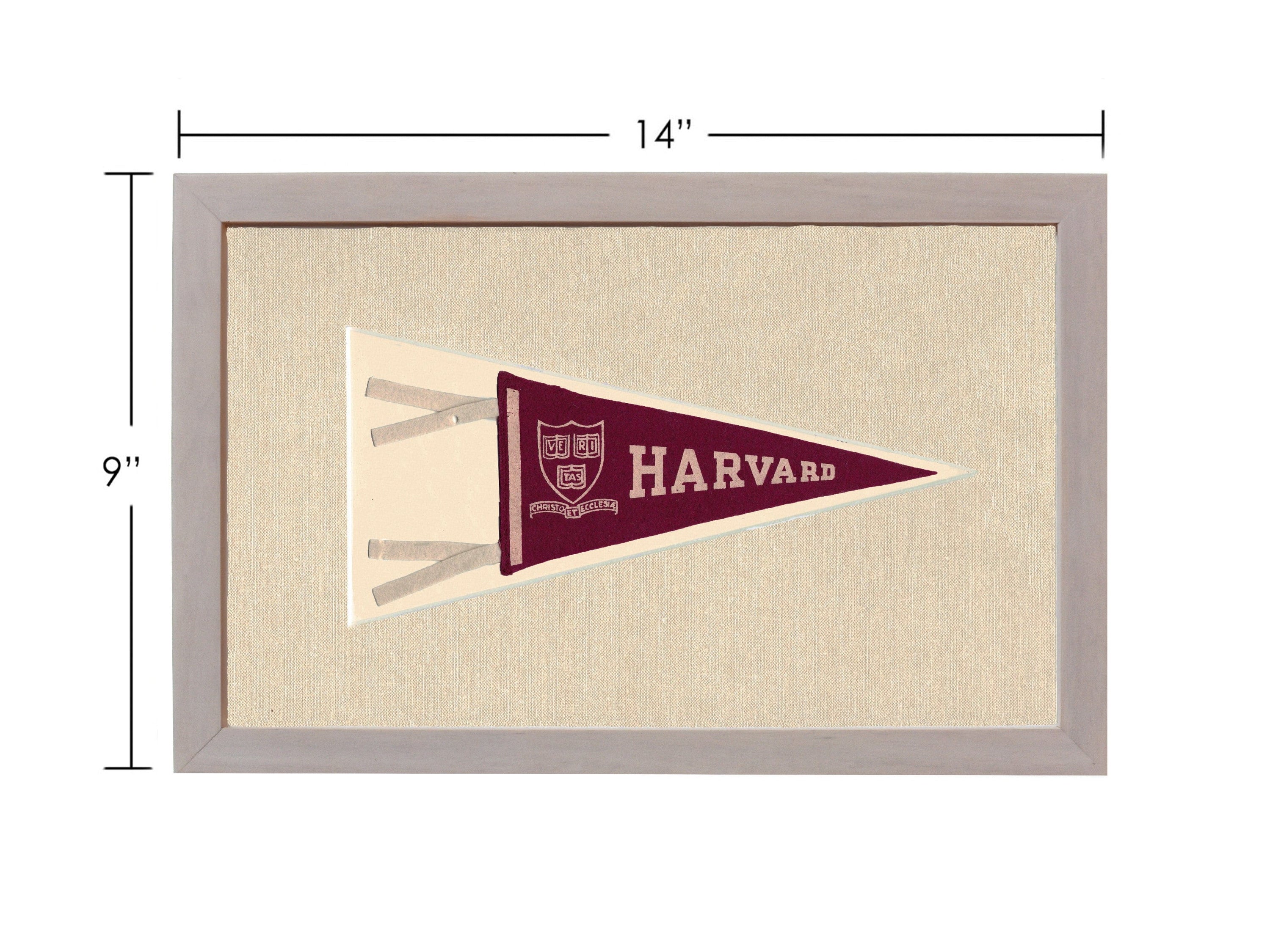 Americana Memories Vintage Pennants and Memorabilia Vintage Harvard Pennant