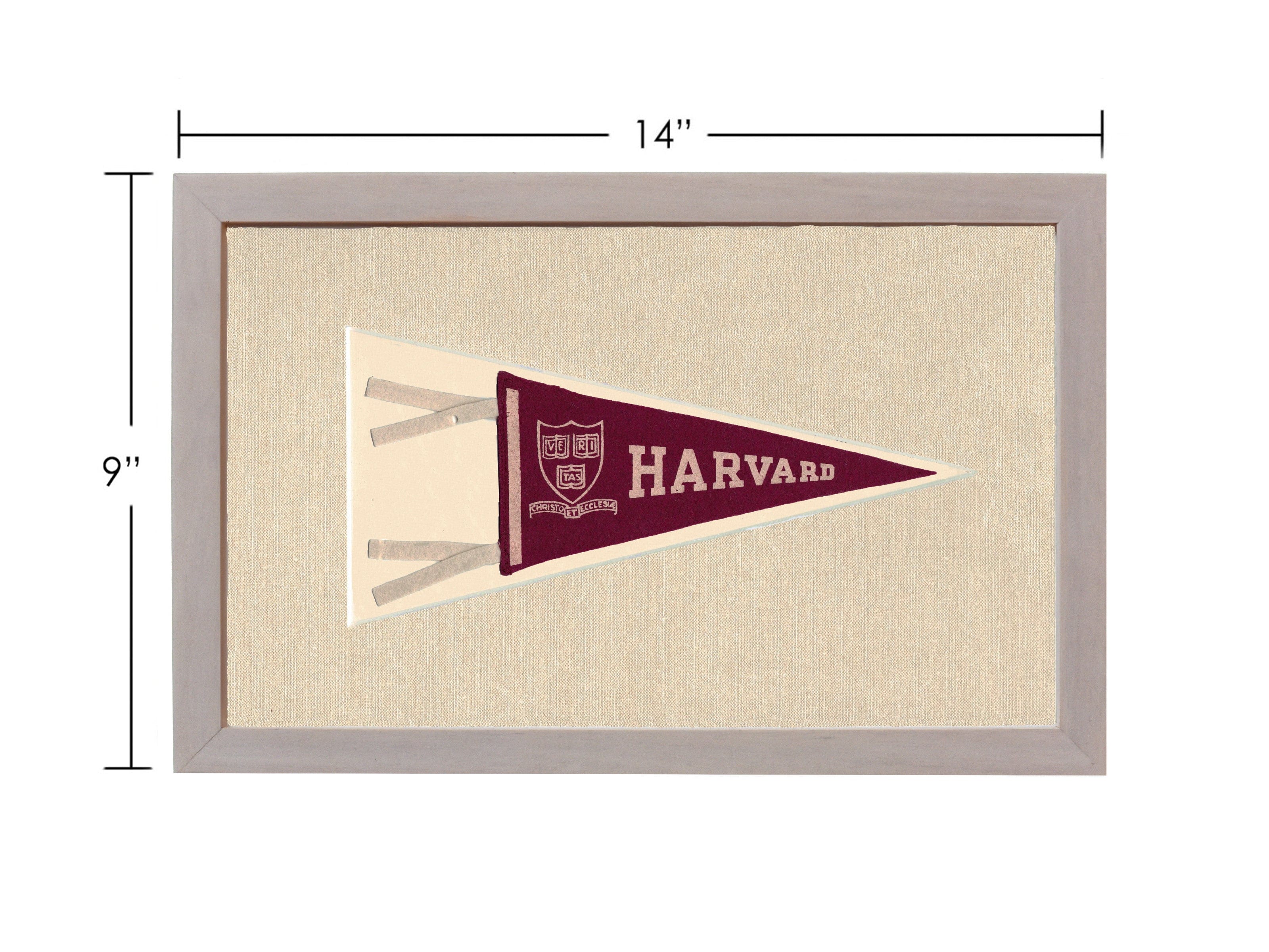 Vintage Harvard Pennant