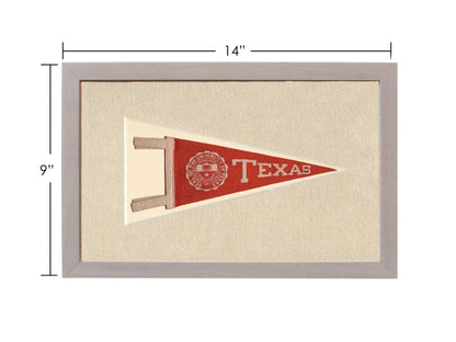 Americana Memories Vintage Pennants and Memorabilia Vintage University of Texas Pennant