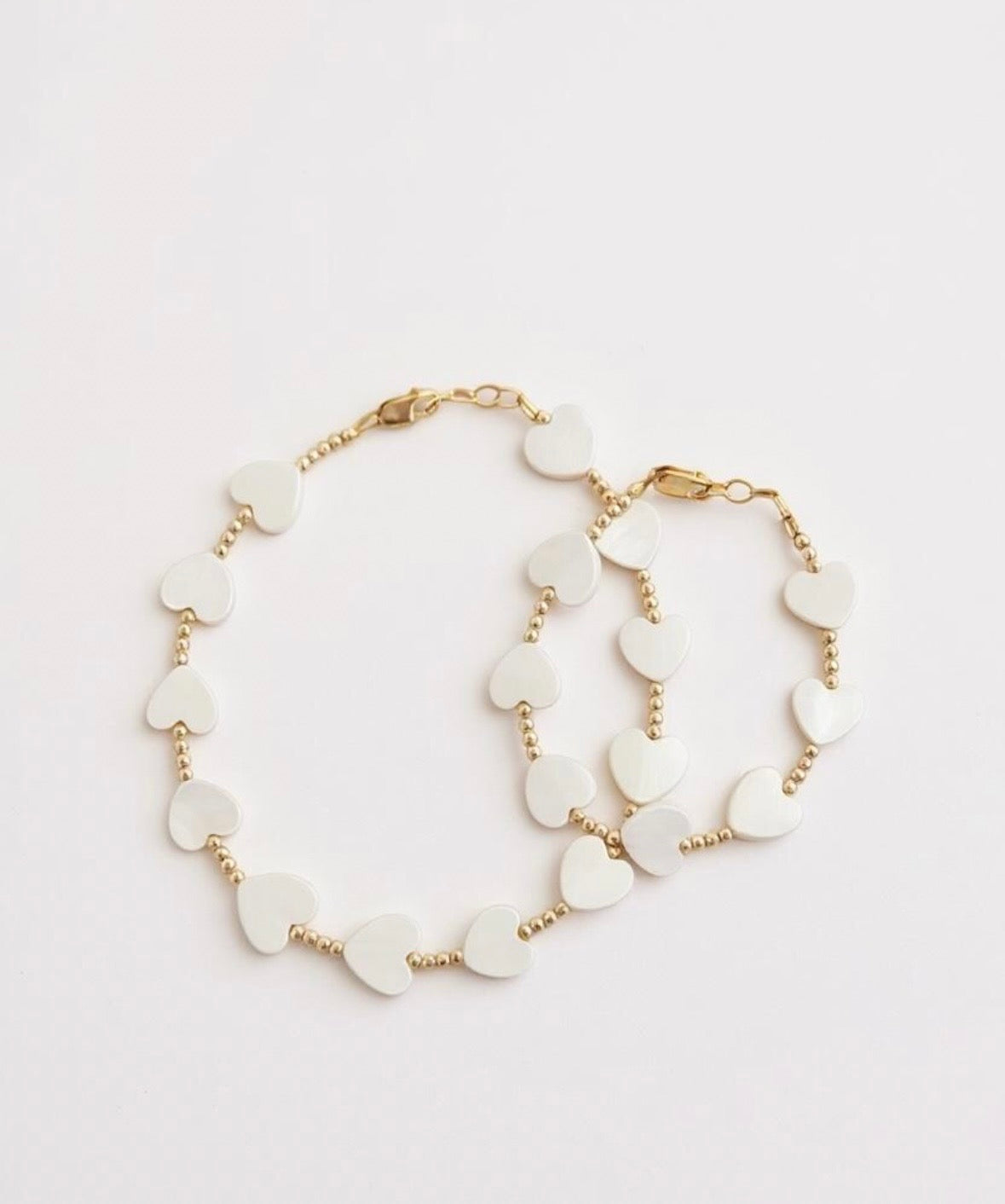 Shell Heart Bracelet