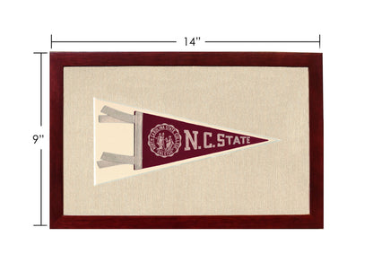Vintage NC State College Pennant