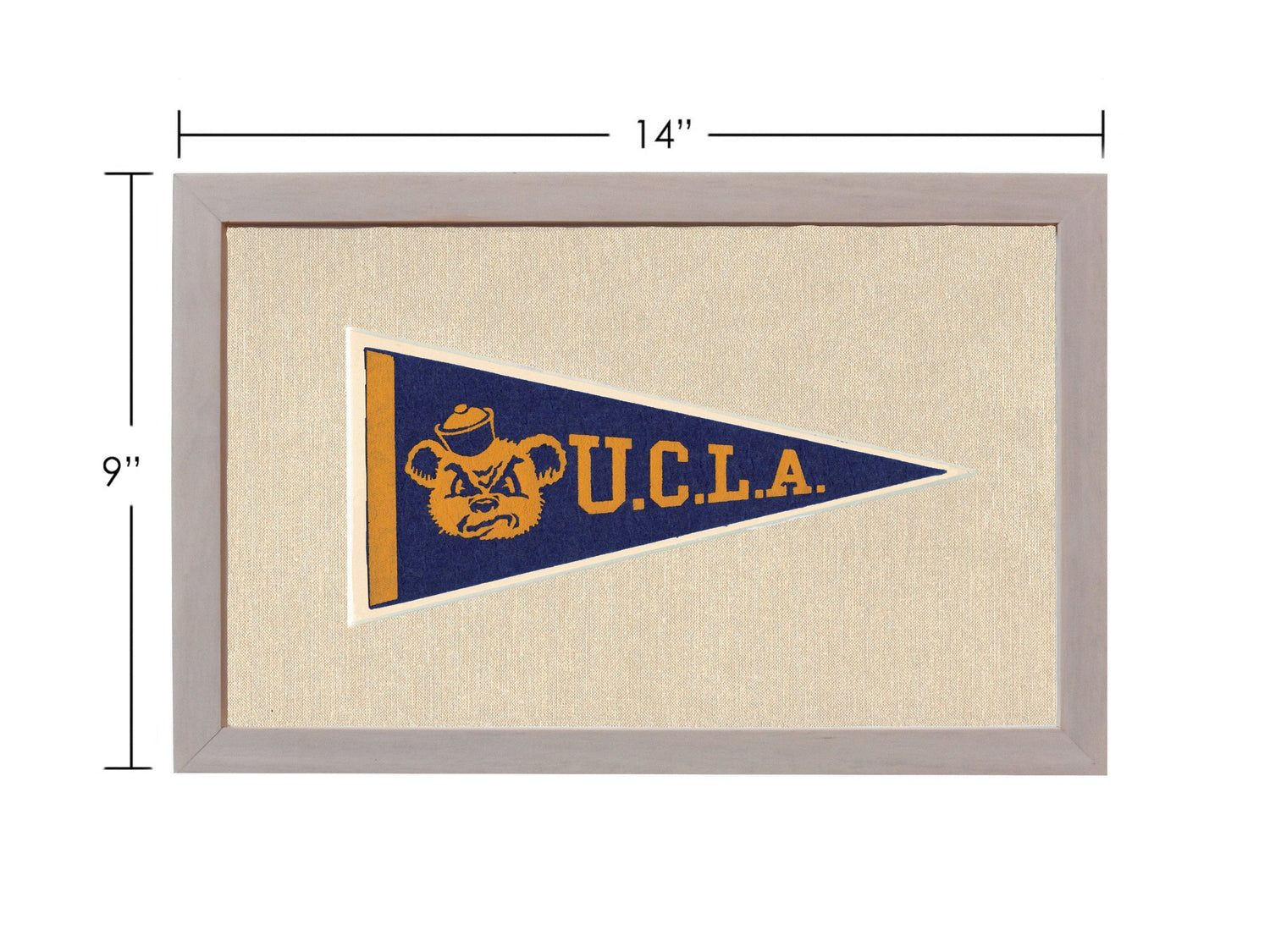 Americana Memories Vintage Pennants and Memorabilia Vintage UCLA Pennant