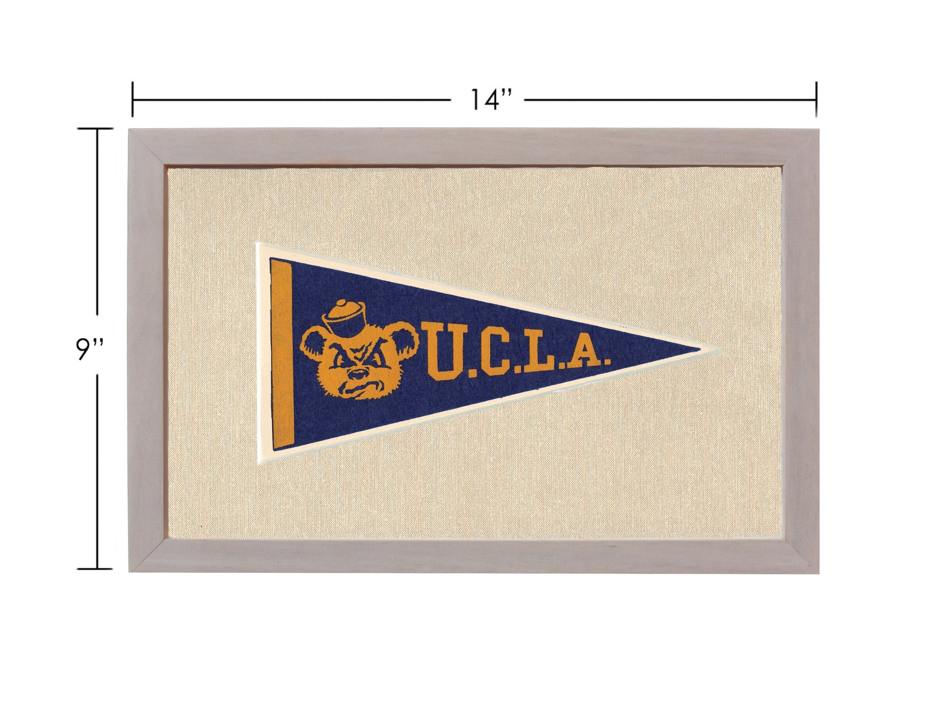 Americana Memories Vintage Pennants and Memorabilia Vintage UCLA Pennant