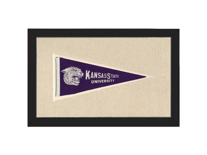 Vintage Kansas State University Pennant