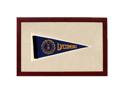 Americana Memories Vintage Pennants and Memorabilia Vintage Lycoming College Pennant