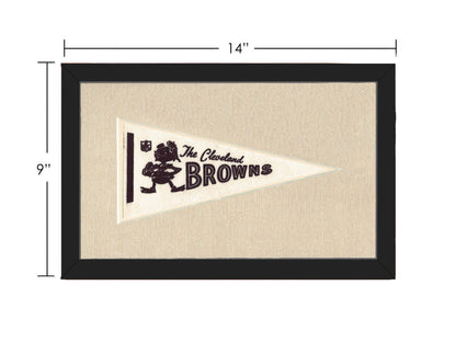 Americana Memories Vintage Pennants and Memorabilia Vintage Cleveland Browns Pennant