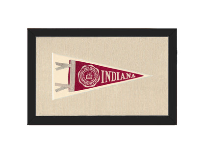 Americana Memories Vintage Pennants and Memorabilia Vintage University of Indiana Pennant