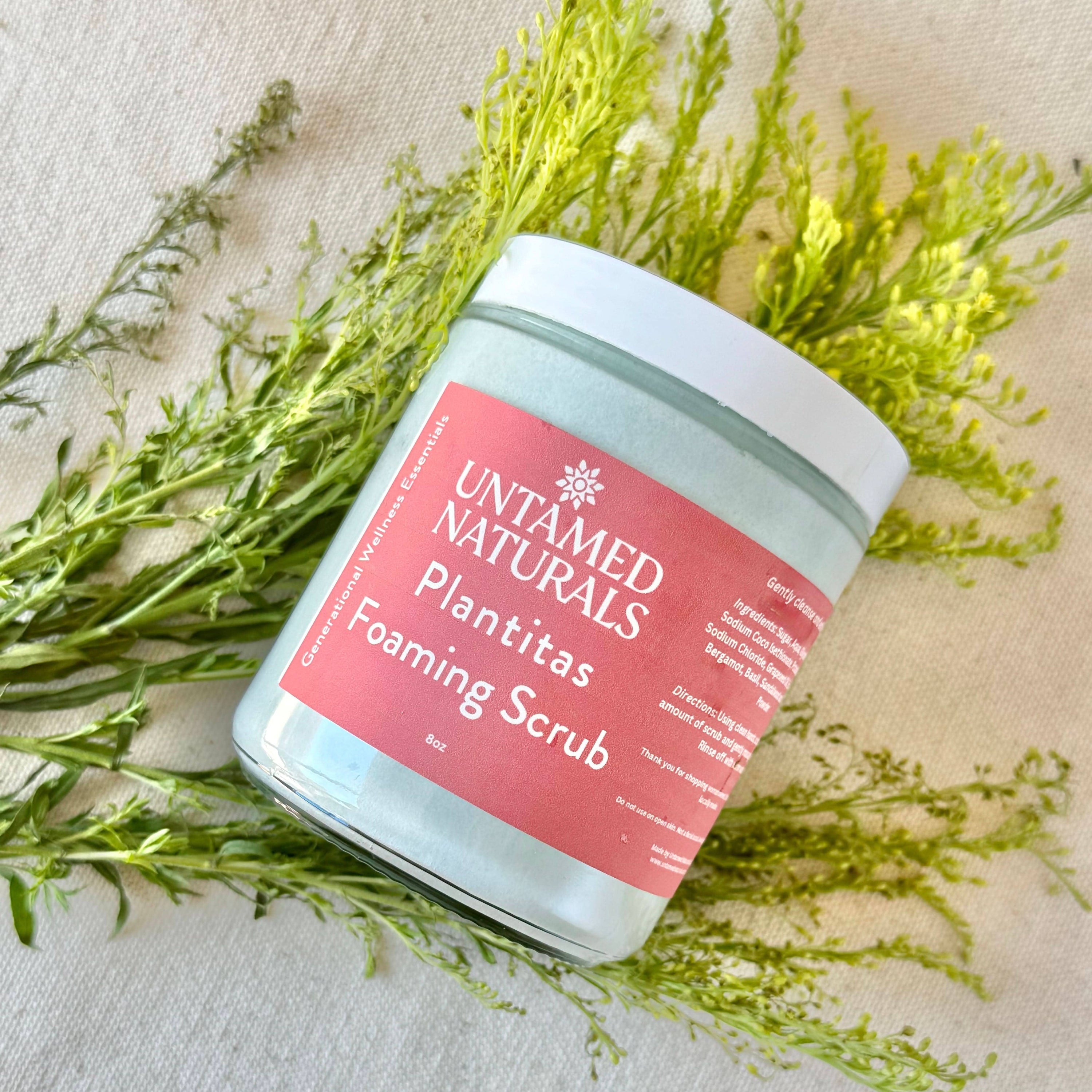 UnTamed Naturals 🌿 Plantitas Body Scrub – Smooth, Glow, Repeat
