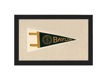 Americana Memories Vintage Pennants and Memorabilia Vintage Baylor University Pennant
