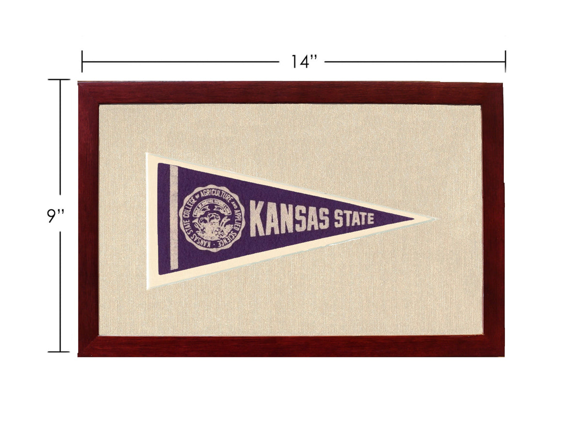 Americana Memories Vintage Pennants and Memorabilia Vintage Kansas State University Pennant