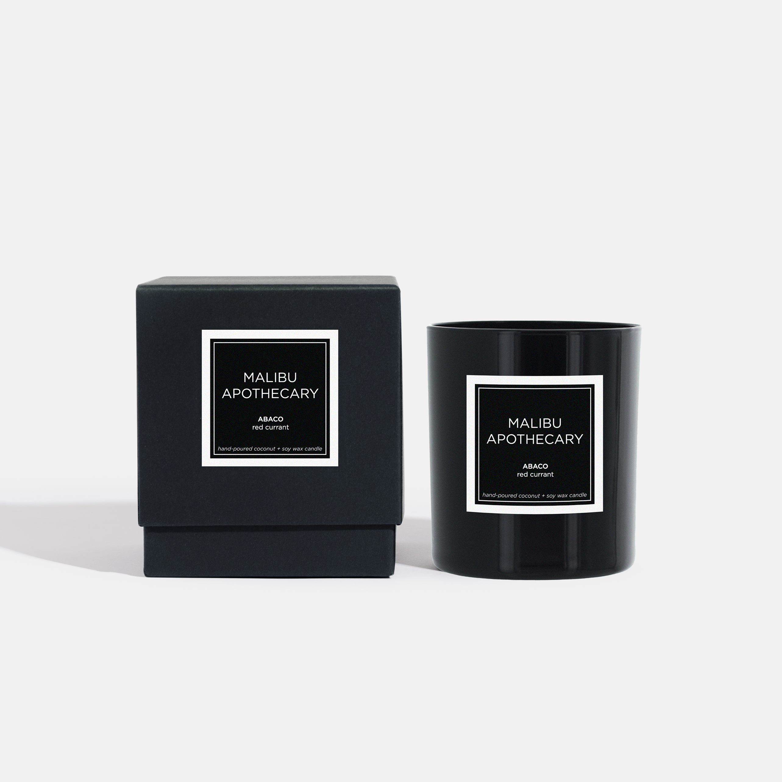Malibu Apothecary High Gloss Black Gloss Candle