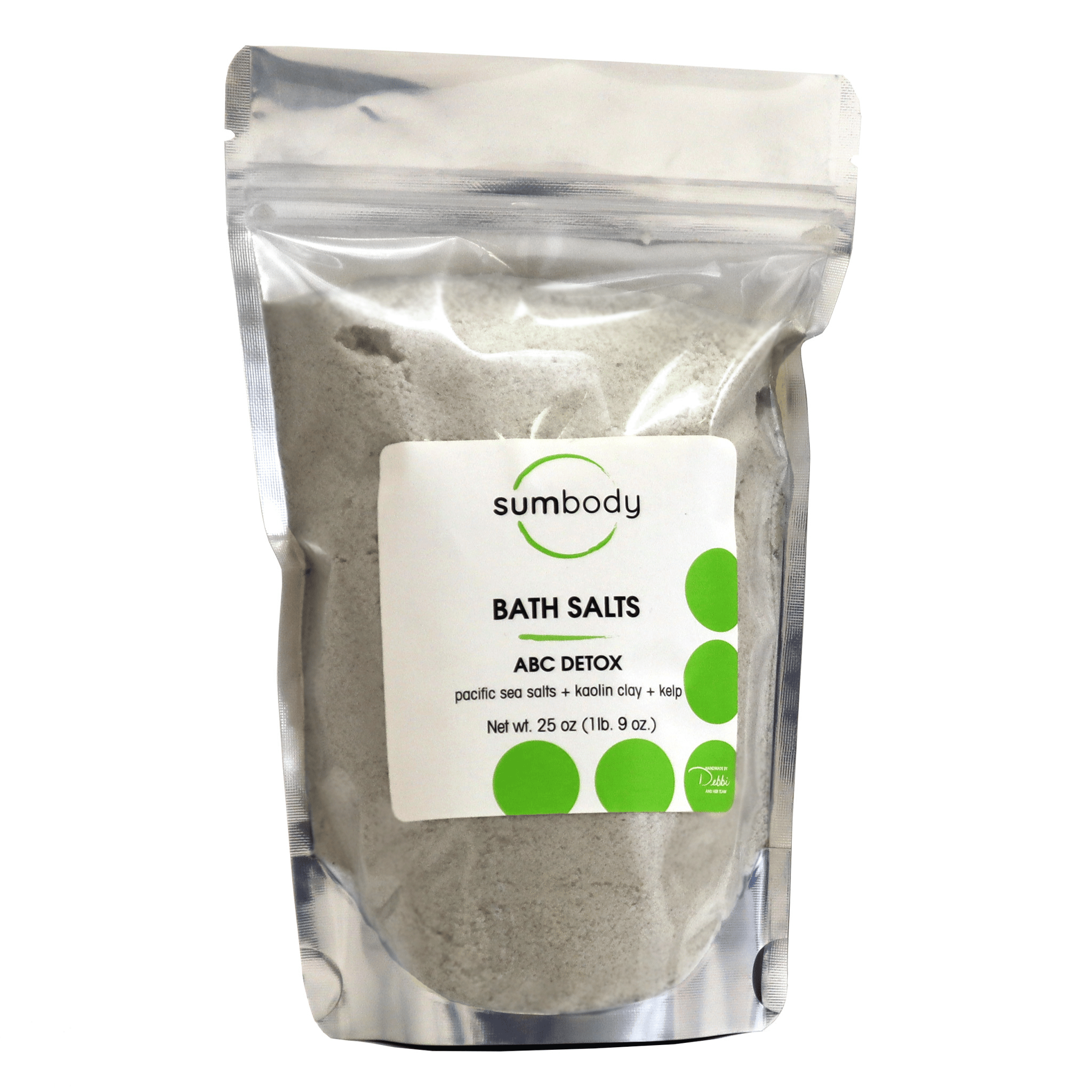 Sumbody Skincare ABC Detox 25oz Aromatherapy Bath Salts 25 oz