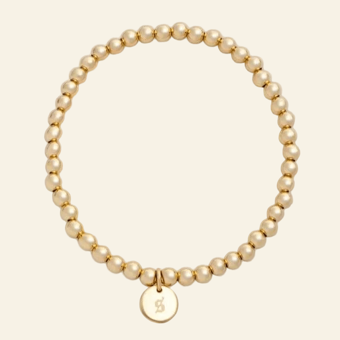 Old English Initial Juno Bracelet