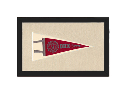 Americana Memories Vintage Pennants and Memorabilia Vintage Ohio State Pennant