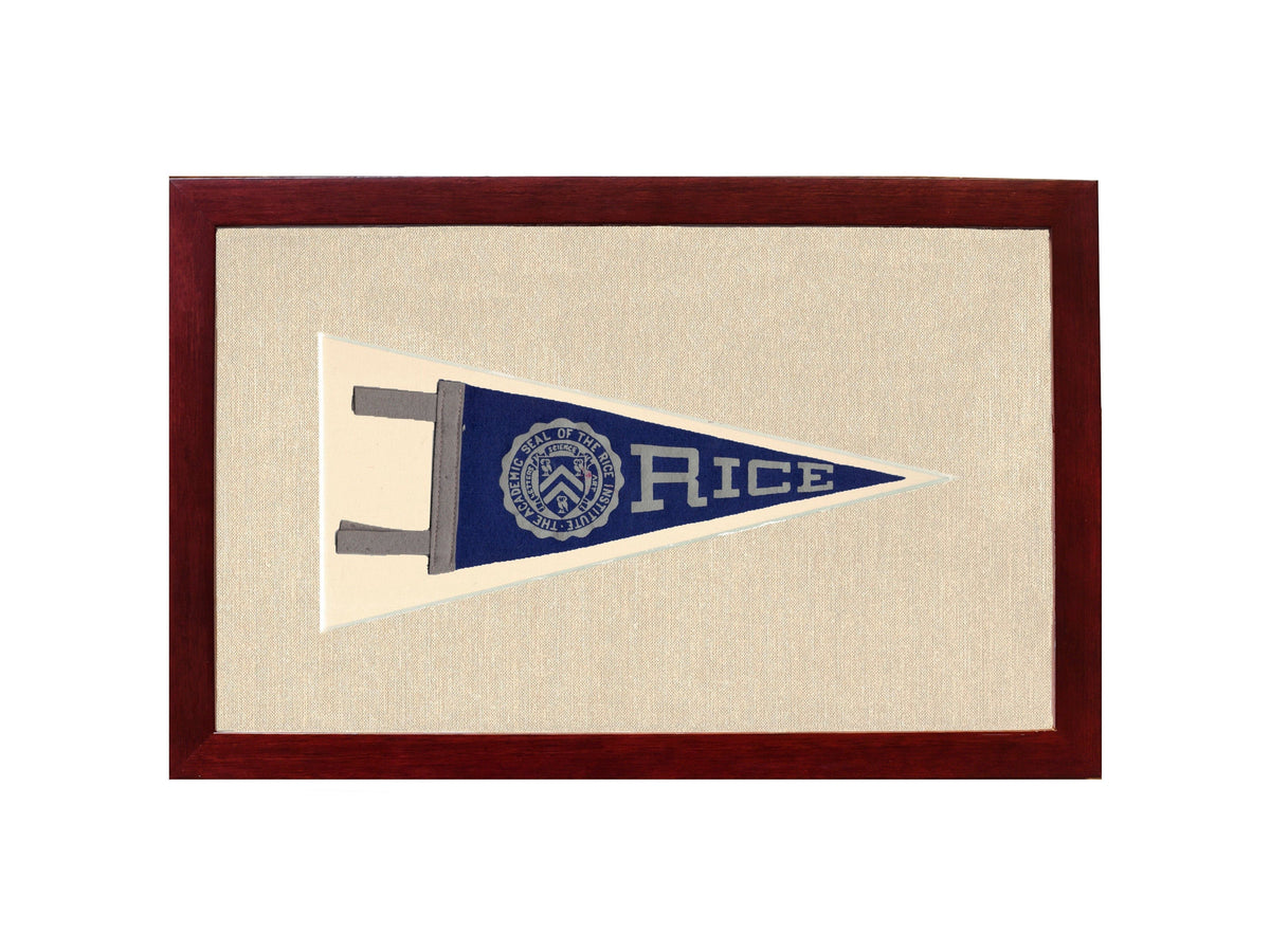 Americana Memories Vintage Pennants and Memorabilia Vintage Rice Pennant