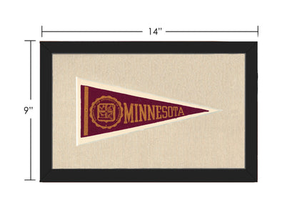 Americana Memories Vintage Pennants and Memorabilia Vintage Minnesota Pennant