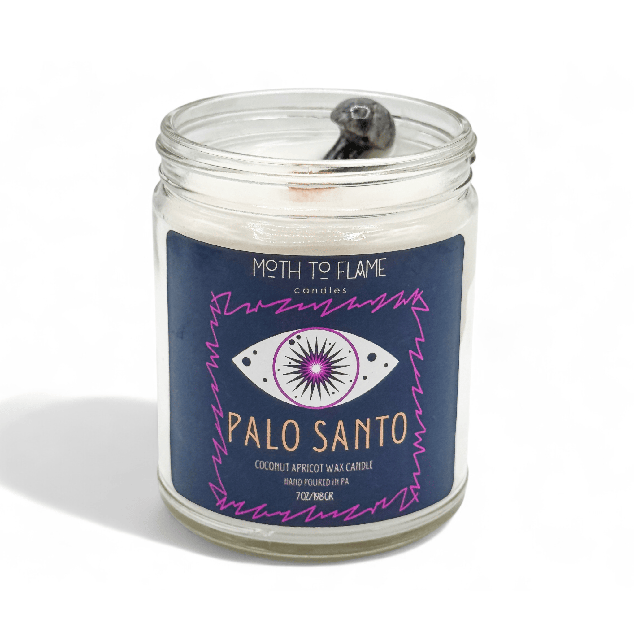 Moth to Flame Candles Candles Palo Santo – 7 oz Candle