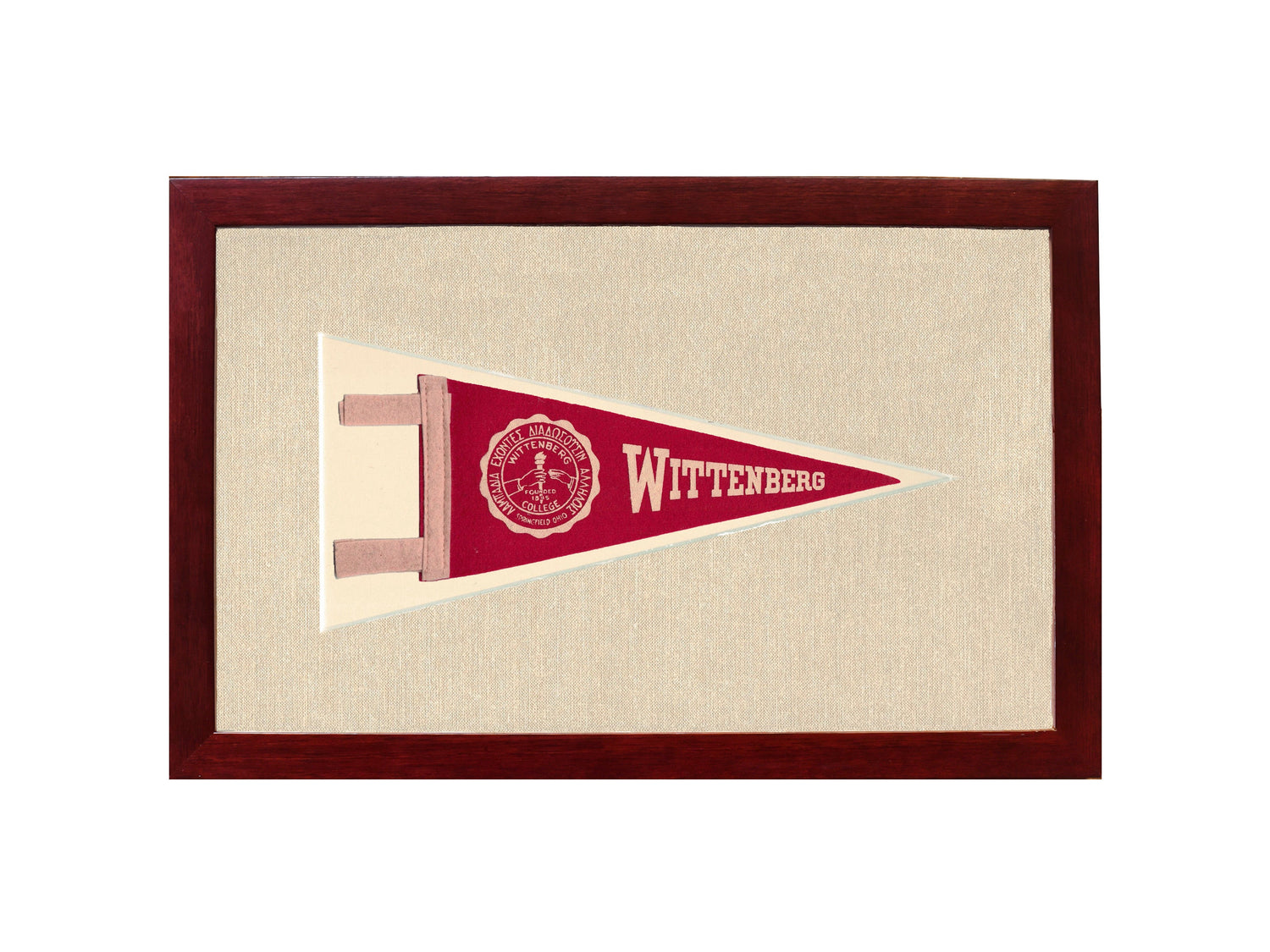 Vintage Wittenberg College Pennant