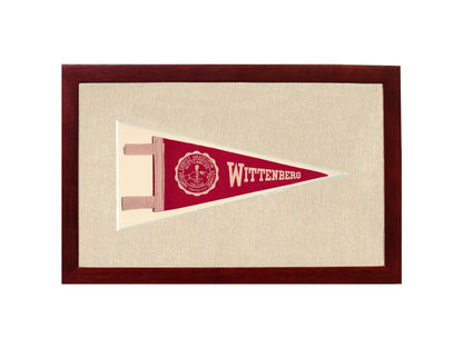 Vintage Wittenberg College Pennant