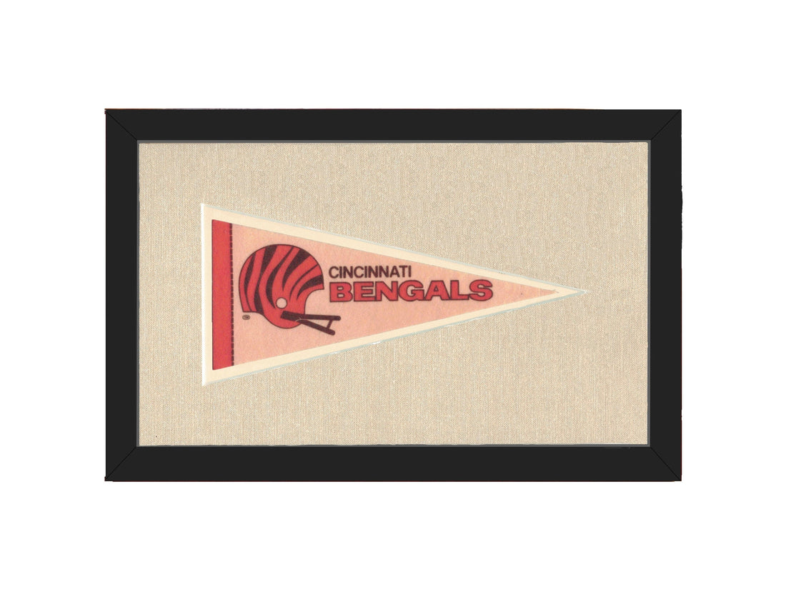 Americana Memories Vintage Pennants and Memorabilia Vintage Cincinnati Bengals Pennant