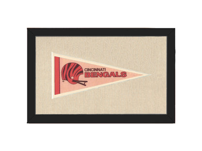 Americana Memories Vintage Pennants and Memorabilia Vintage Cincinnati Bengals Pennant