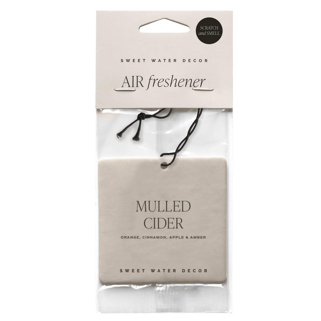 Mulled Cider Hanging Air Freshener