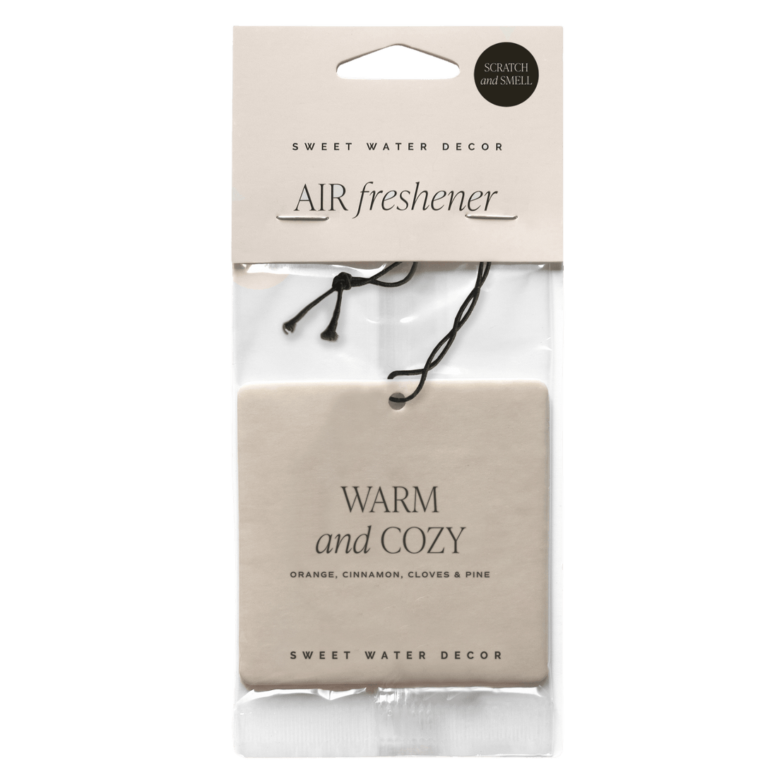 Warm and Cozy Hanging Air Freshener