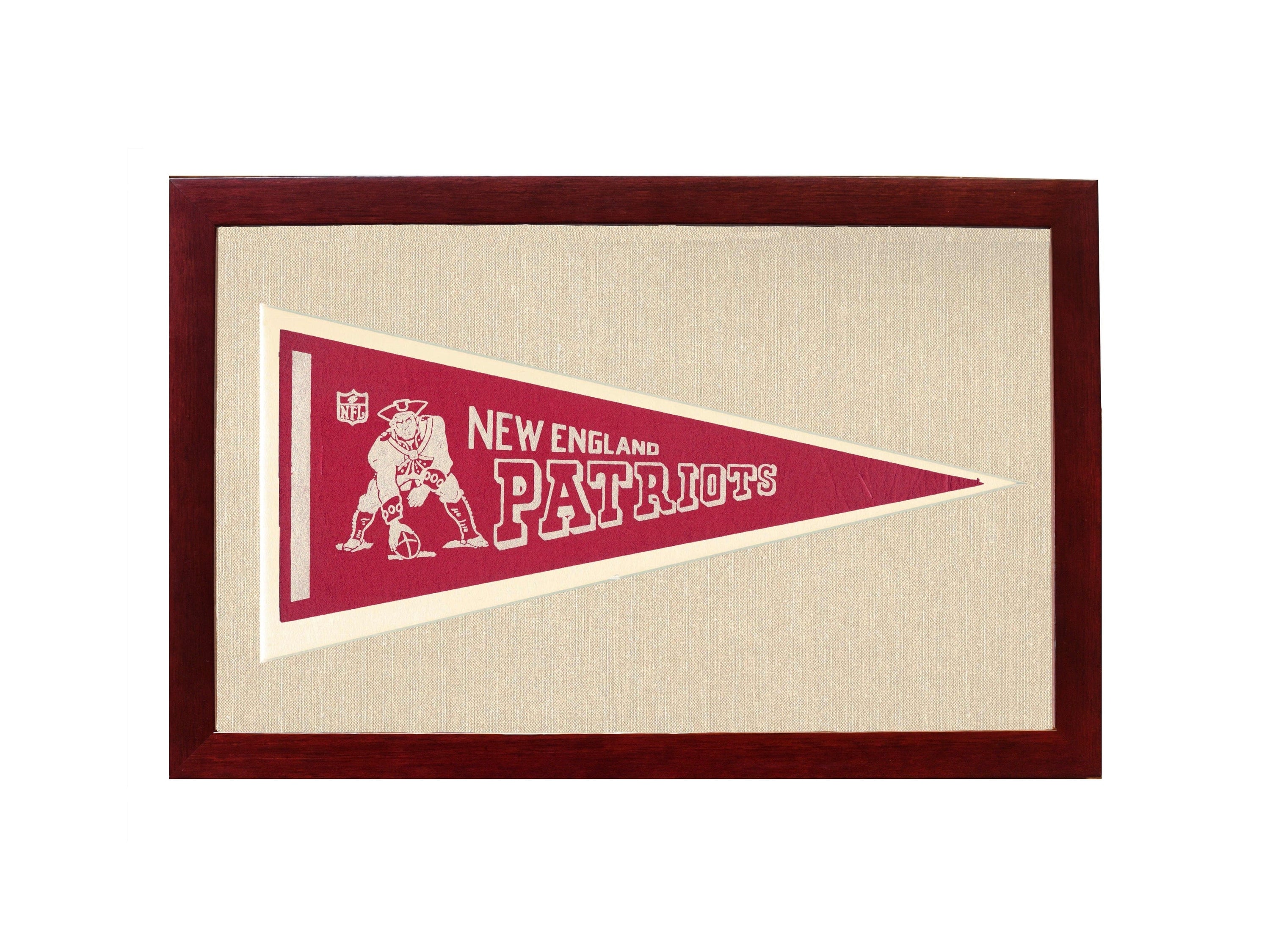 Americana Memories Vintage Pennants and Memorabilia Vintage Patriots Pennant