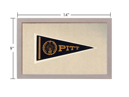 Vintage University of Pittsburgh Pennant