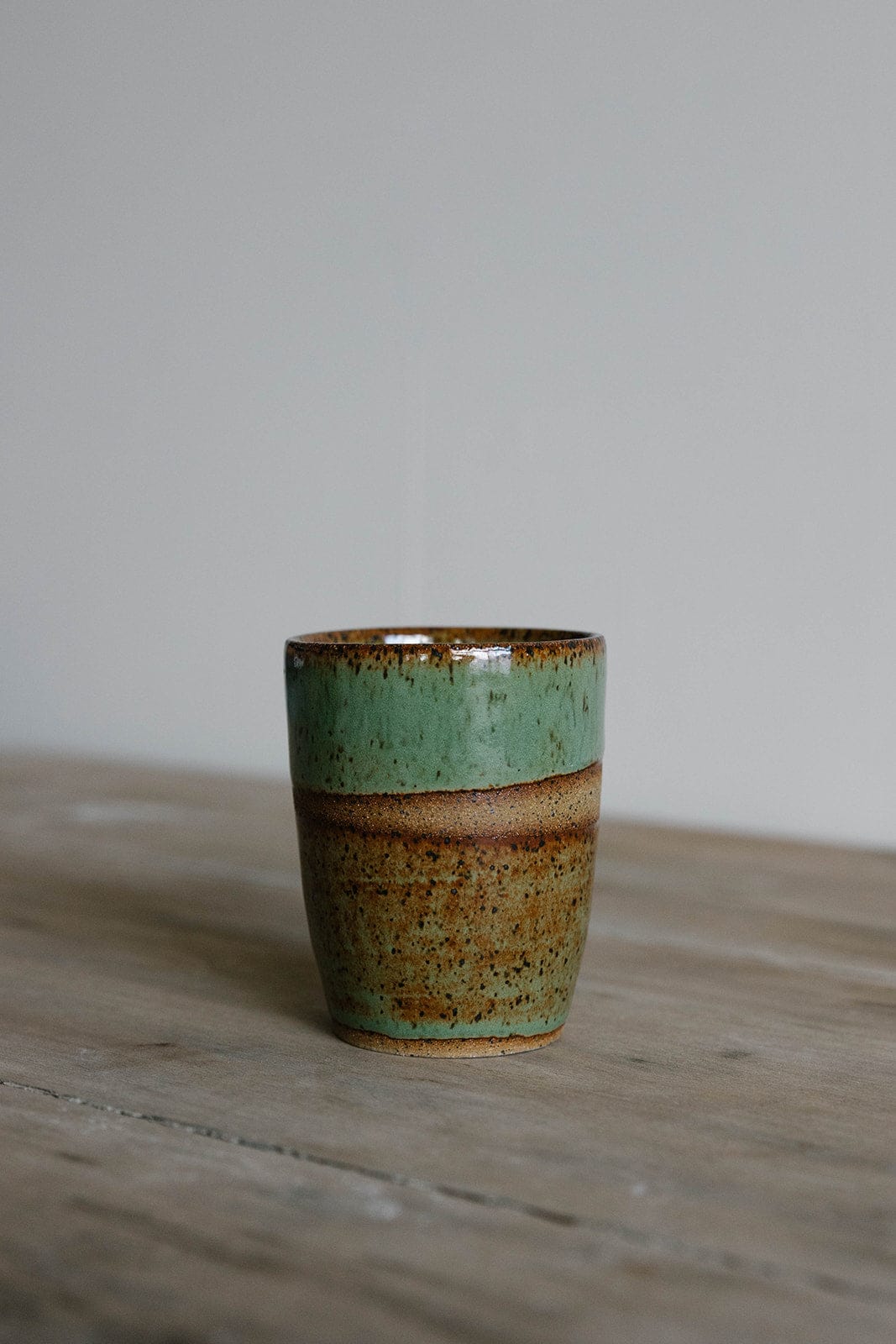 KJ Pottery Mug Desert Green The Tumbler
