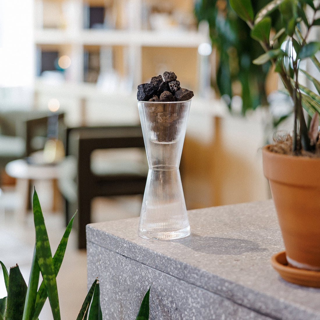 Mineral Rock Diffuser - Volcanic Lava Rock