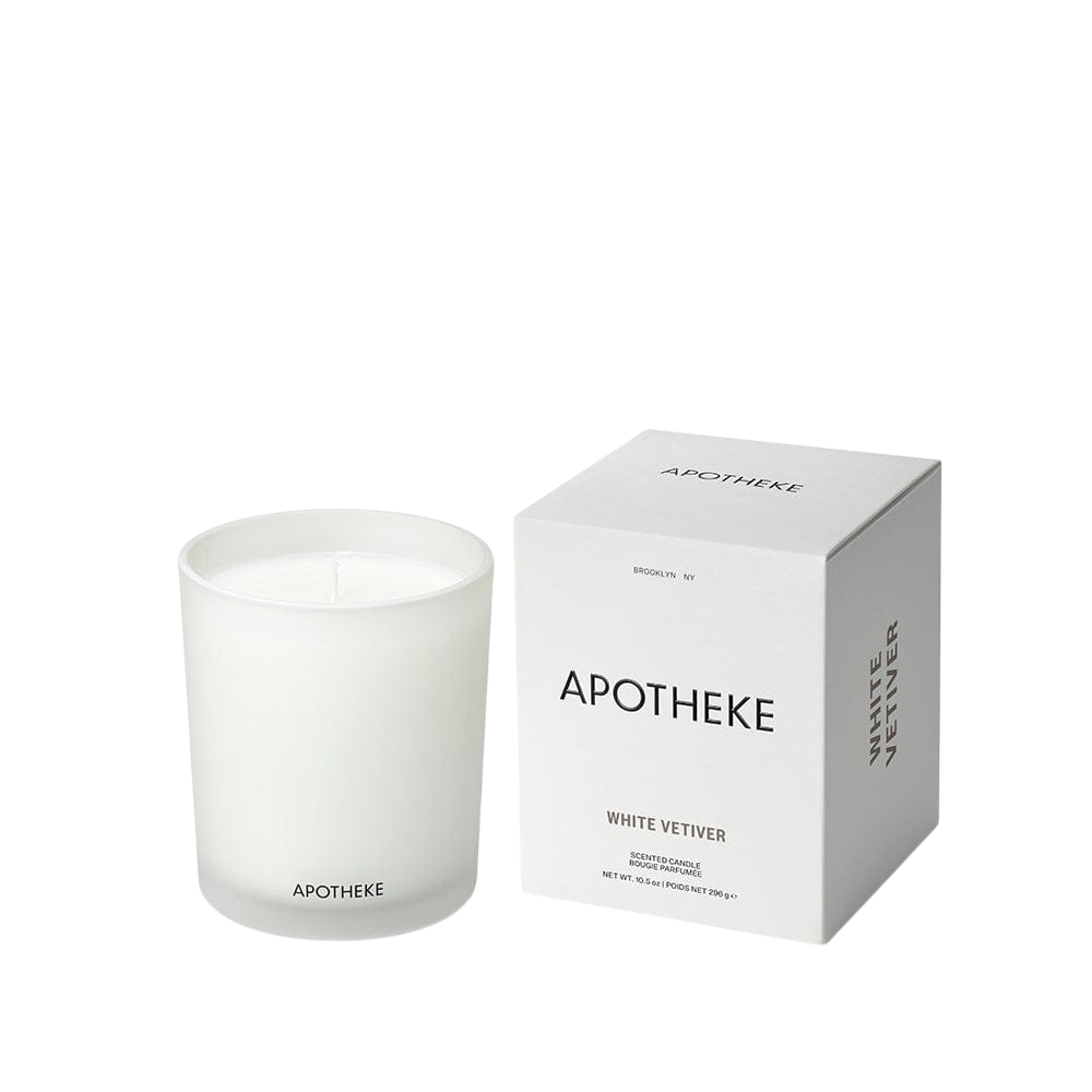 APOTHEKE Classic Candles White Vetiver Classic Candle