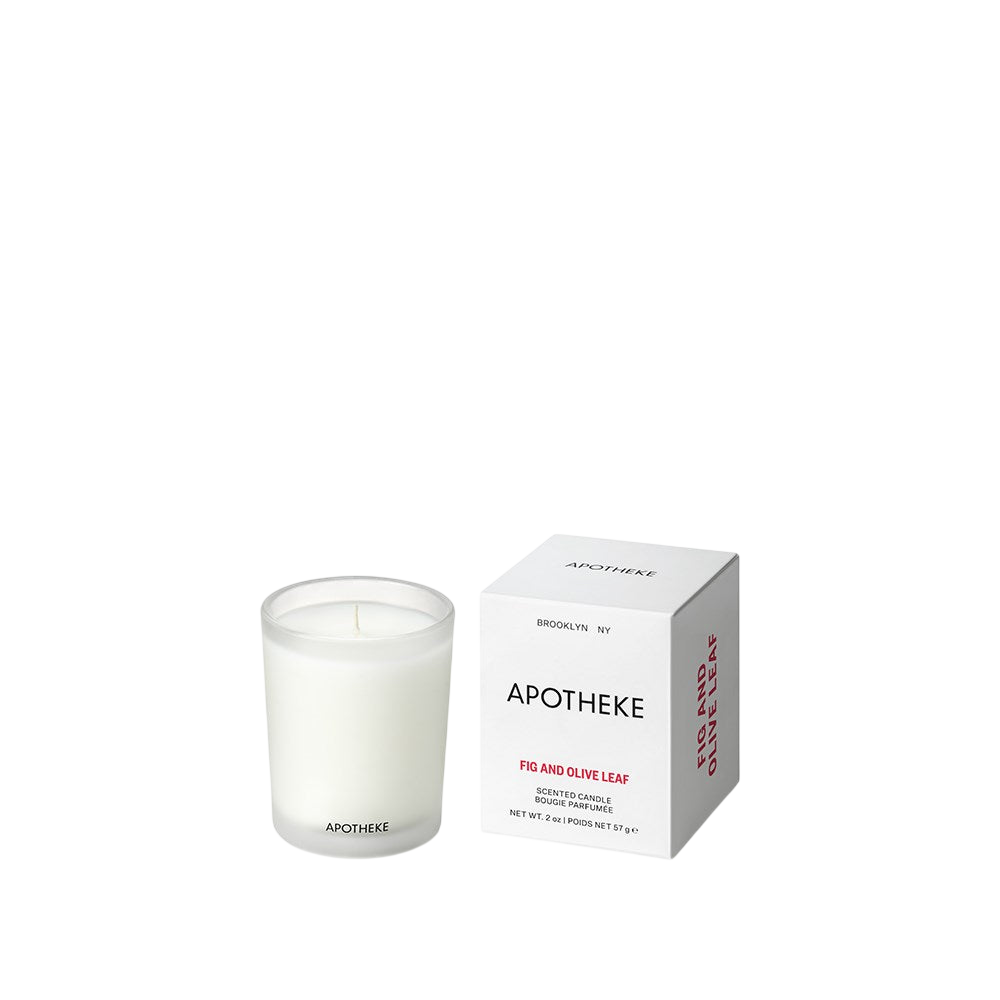 Fig and Olive Leaf Votive Candle