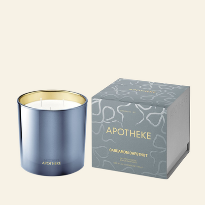 Cardamom Chestnut 3-Wick Candle