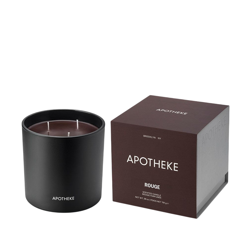 APOTHEKE 3-Wick Candles Charcoal Rouge 3-Wick Candle