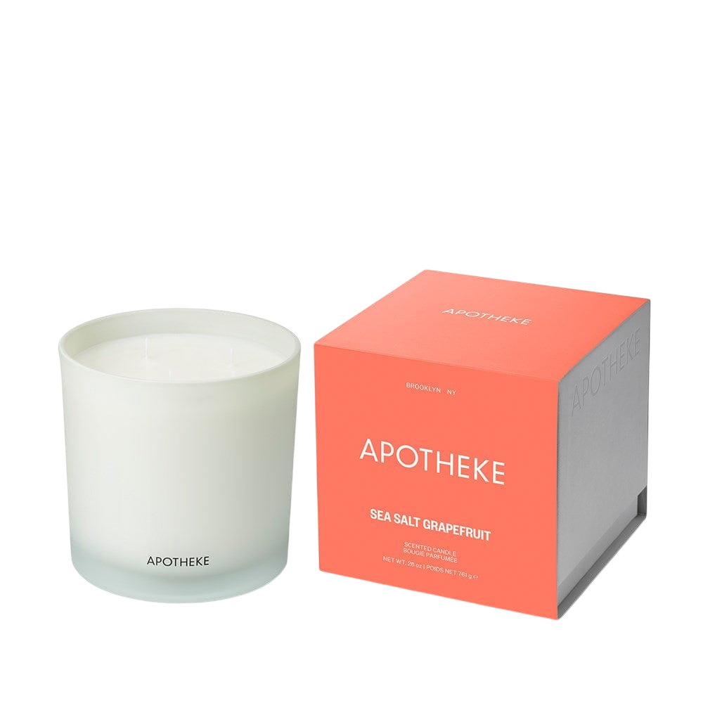 APOTHEKE 3-Wick Candles Sea Salt Grapefruit 3-Wick Candle