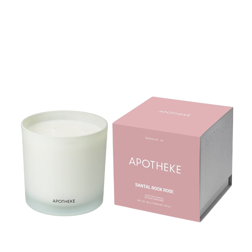 APOTHEKE 3-Wick Candles Santal Rock Rose 3-Wick Candle