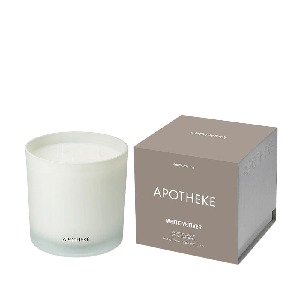APOTHEKE 3-Wick Candles White Vetiver 3-Wick Candle