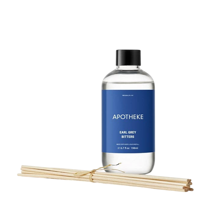 APOTHEKE Reed Diffuser Refills Earl Grey Bitters Reed Diffuser Refill